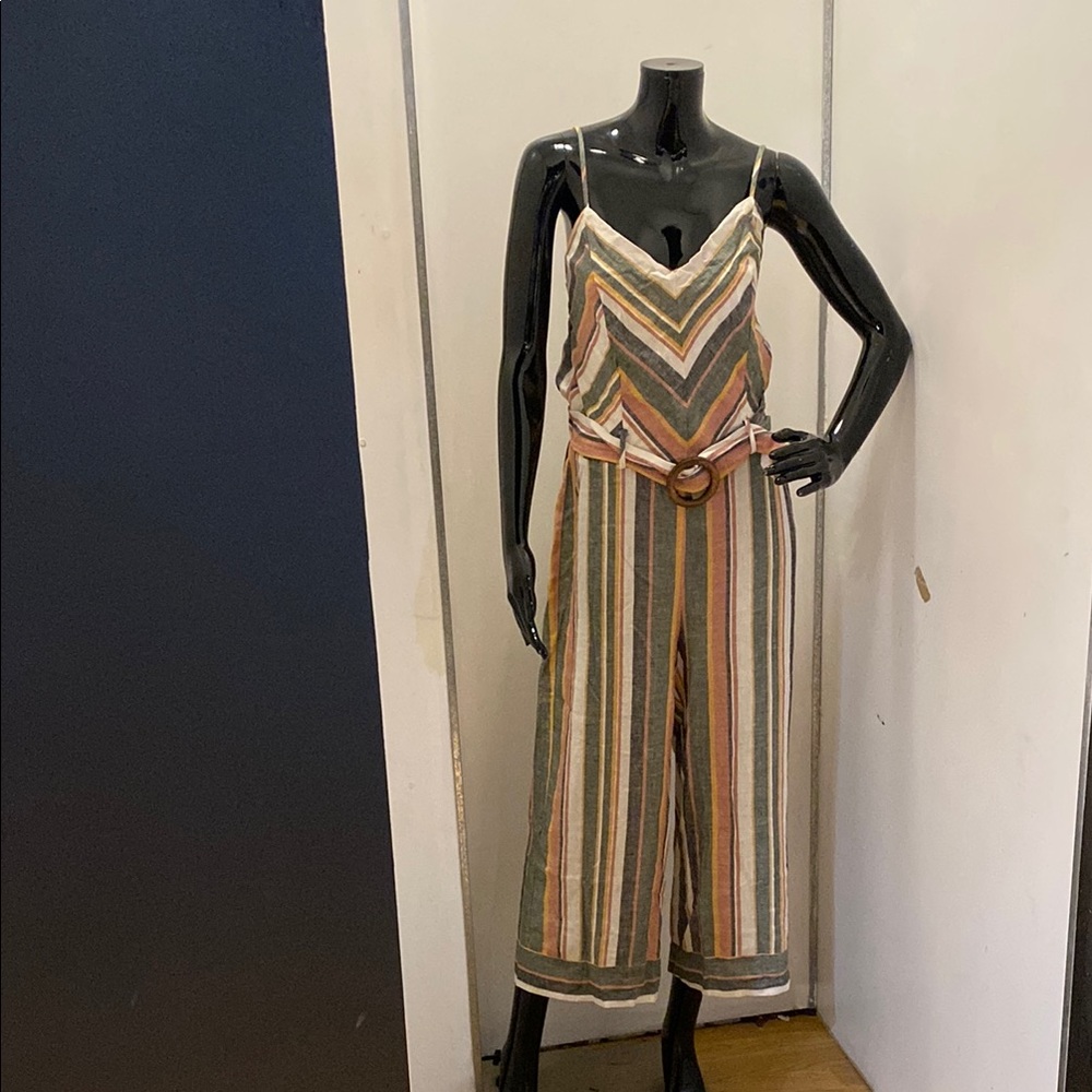 Striped Multicolor Jumpsuit